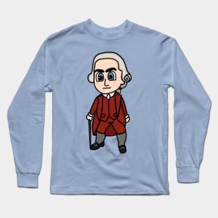 Chibi Sam Adams (Large Print) Long Sleeve T-Shirt